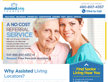 Tablet Screenshot of 122.assistedlivinglocators.com